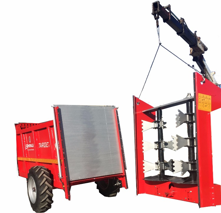 tractor compost spreader”
