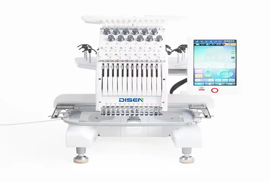 Commercial multi-needle embroidery machine