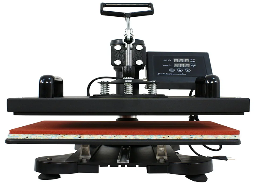 Digital heat press machine for mug, t-shirt, and hats