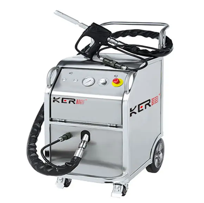 Automotive dry ice cleaning machine
