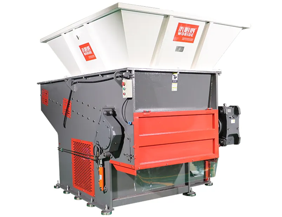 PP, PVC, PET, PU rubber shredder machine