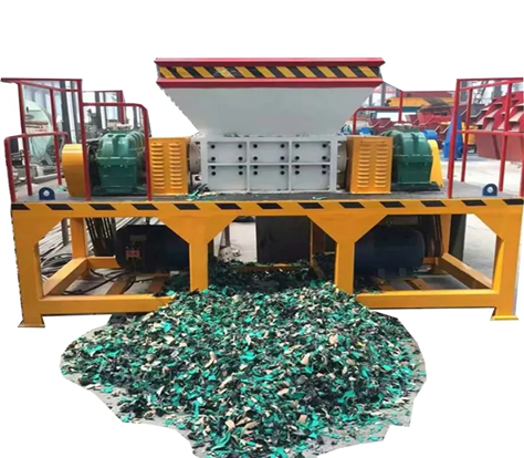 Double Shaft Shred Machine Crusher